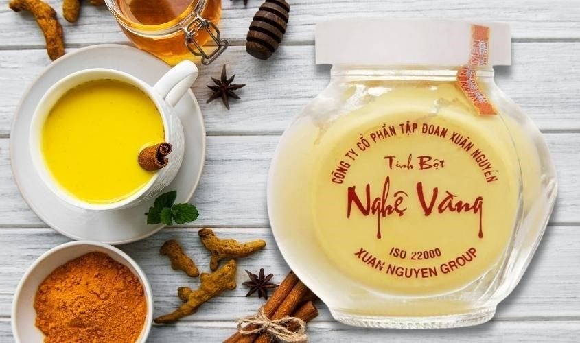 Tinh bột nghệ vàng Xuân Nguyên hũ 75g