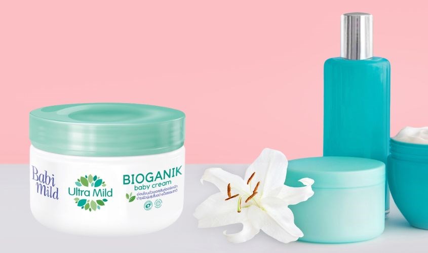 Kem dưỡng da cho bé Babi Mild Pure Natural 50g