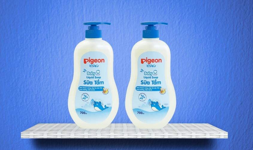 Sữa tắm cho bé Pigeon Liquid Soap chiết xuất Jojoba 700 ml (mọi độ tuổi)