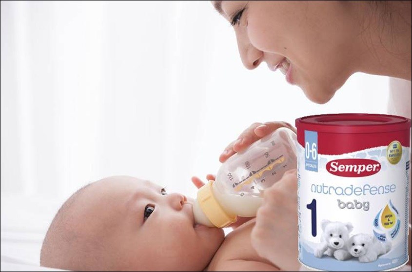 Sữa Semper là dòng sữa đến từ Thụy Điển