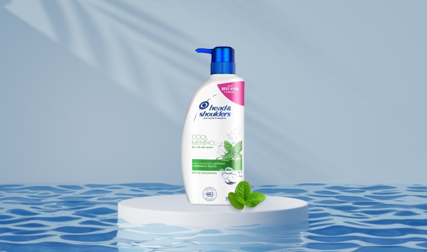 Dầu gội Head & Shoulders sạch gàu bạc hà mát lạnh 850 ml