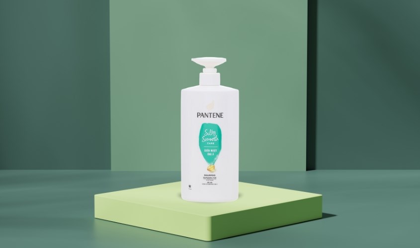 Dầu gội Pantene Silky Smooth suôn mượt óng ả 650 ml