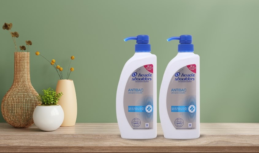 Dầu gội Head & Shoulders sạch gàu sạch khuẩn 625 ml