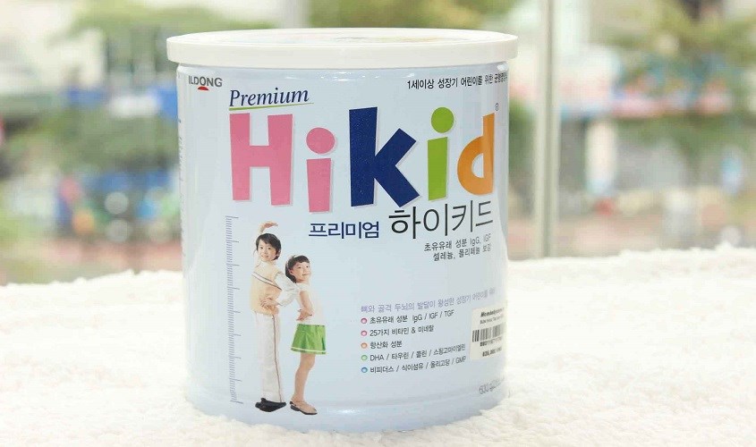 Sữa Hikid Premium là dòng sữa tách béo chất lượng hợp với bé 3 tuổi