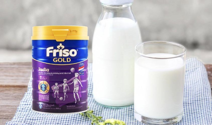 Sữa Friso Gold Pedia là dòng giúp bé 3 tuổi dễ hấp thu dưỡng chất