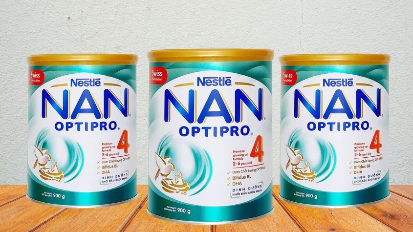 Sữa bột NAN Optipro số 4 900g (2 - 6 tuổi)