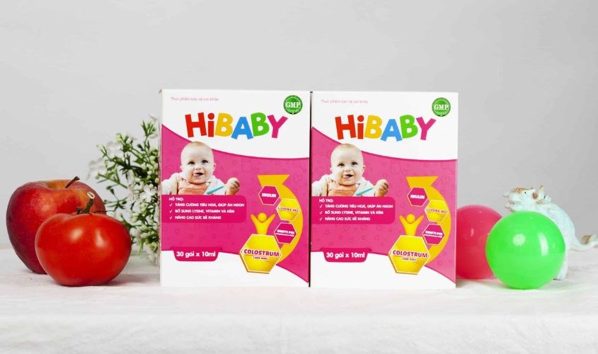 Siro Hồng Tâm Pharmacy HiBaby giúp bé ăn ngon 200 ml bổ sung Kẽm