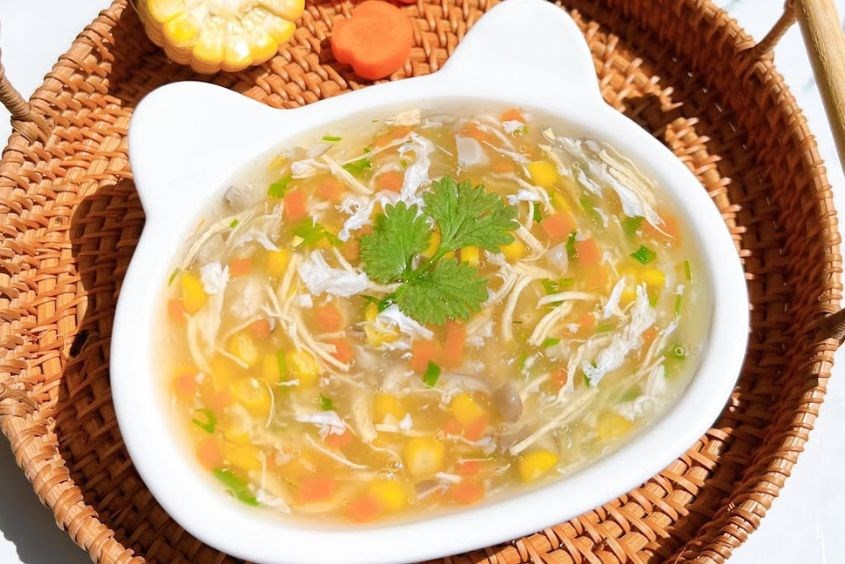 Cách trị đờm cho trẻ sơ sinh bằng món súp gà được nhiều mẹ bỉm áp dụng