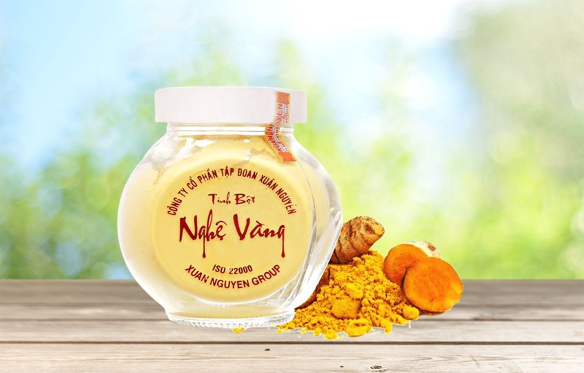 Tinh bột nghệ vàng Xuân Nguyên hũ 75g