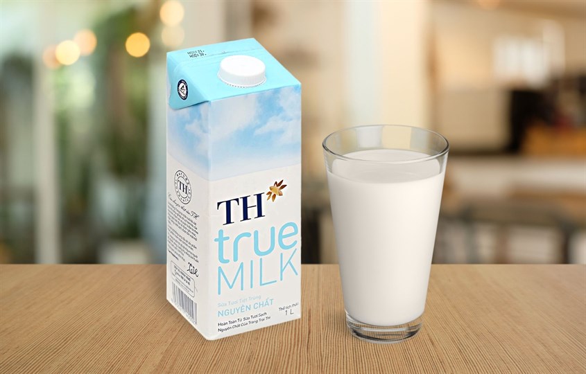Sữa tươi TH true MILK không đường 1 lít Sữa tươi TH true MILK không đường 1 lít