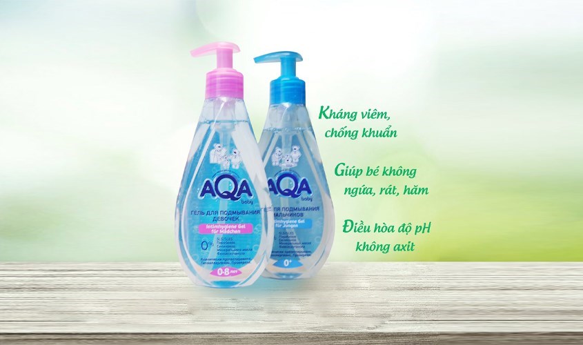 Dung dịch vệ sinh cho bé AQA BaBy