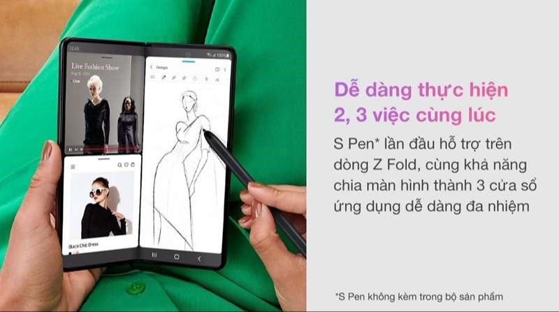 Điện thoại có tích hợp S Pen cực tiện lợi