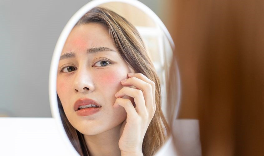 Sửa rửa mặt Hatomugi giả gây ảnh hưởng nghiêm trọng đến da