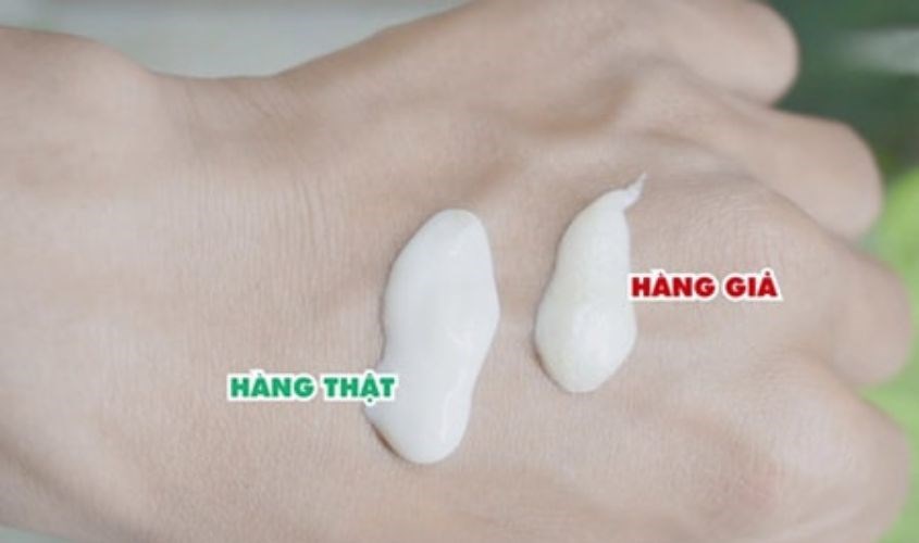 Phân biệt dựa vào kết cấu của chất kem bên trong