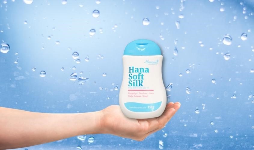 Các công dụng của dung dịch vệ sinh phụ nữ Hana Soft & Silk