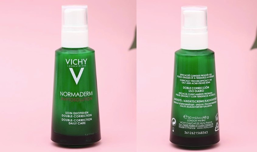 Gel sữa giảm mụn và khuyết điểm cho da mụn Vichy Normaderm Phytosolution 50 ml