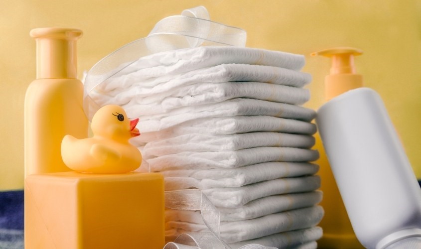 Mẹ nên chọn bỉm đúng kích cỡ của bé