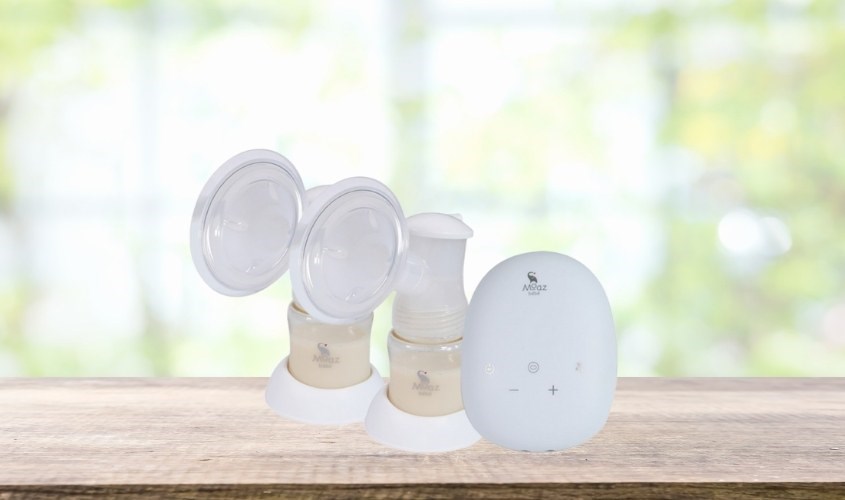 Máy hút sữa điện đôi Moaz BéBé MB-029