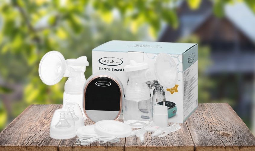 Máy hút sữa điện đôi Gluck Baby GP39 - Màu ngẫu nhiên