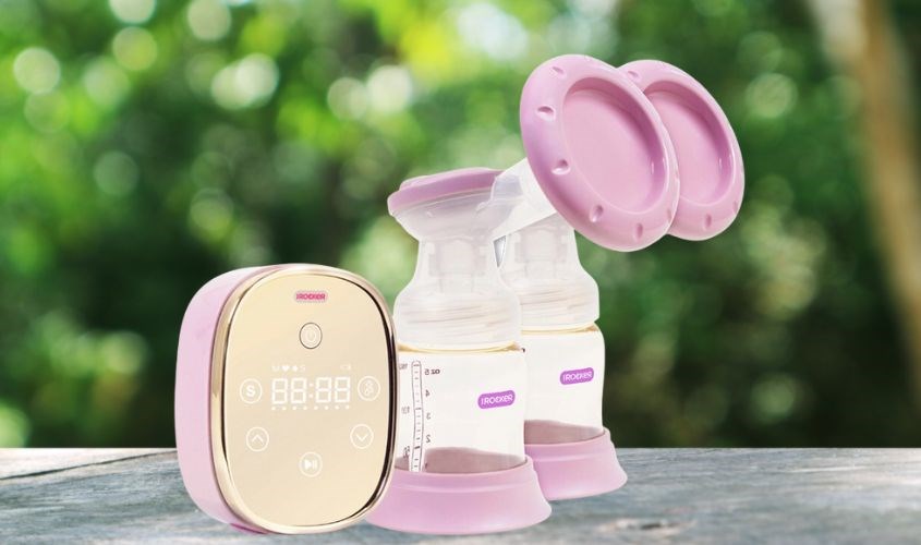 Máy hút sữa điện đôi IROCKER BP-001