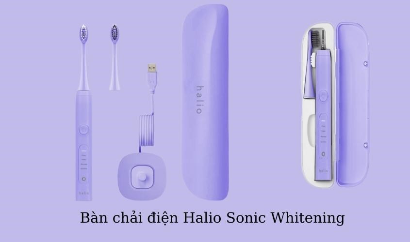Bàn chải điện Halio Sonic Whitening