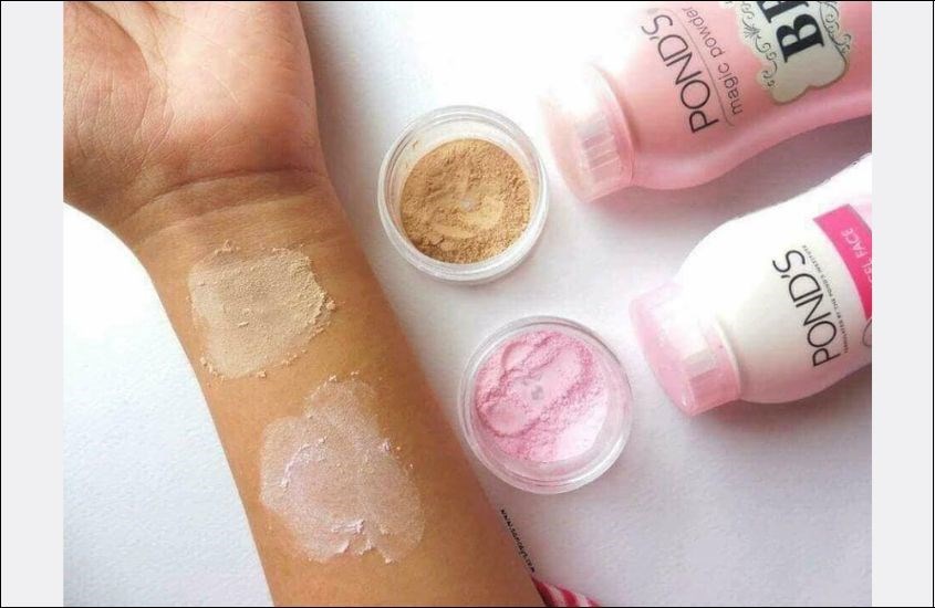 Phấn rôm Pond's khó tẩy trang