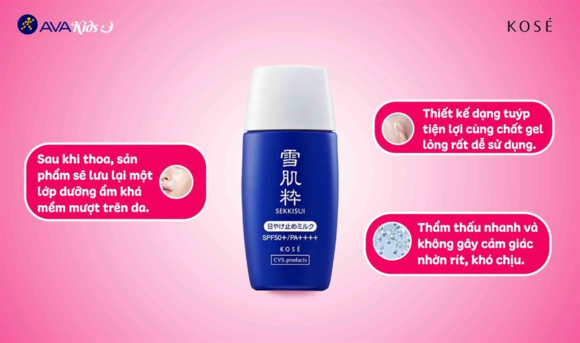 Kem chống nắng Kose là sản phẩm nội địa nổi tiếng của Nhật Bản