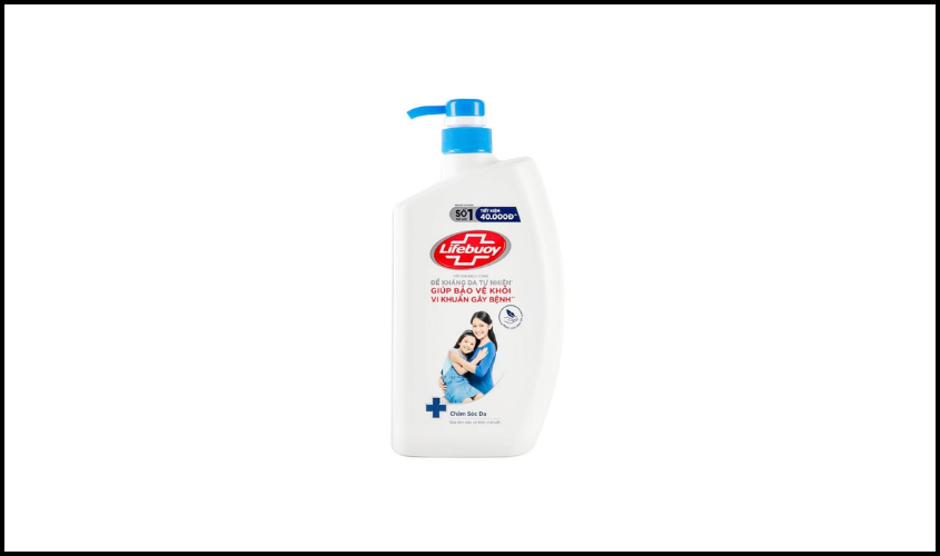Sữa tắm Lifebuoy chăm sóc da hương dịu nhẹ 833 ml