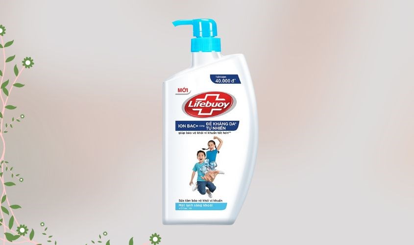 Sữa tắm Lifebuoy bạc hà