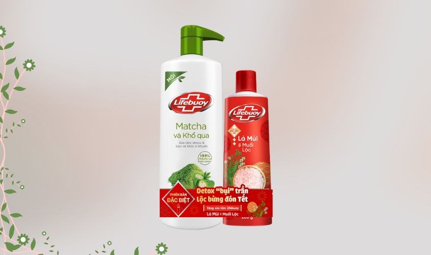 Sữa tắm Lifebuoy Lá mùi