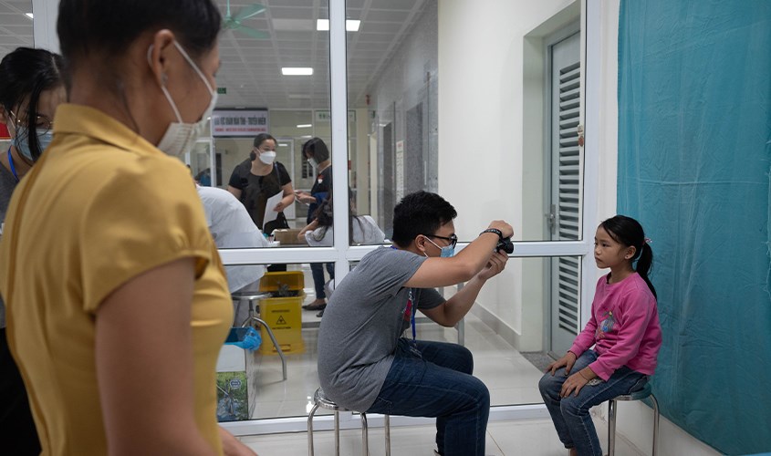 Nụ cười sẽ luôn nở trên môi các em