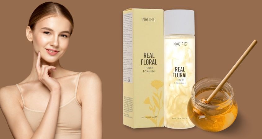 Toner Nacific Real Floral chiết xuất hoa cúc 180 ml 