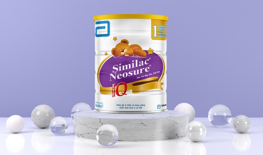 Sữa bột Abbott Similac Neosure Eye-Q số 1 850g (0 - 12 tháng)