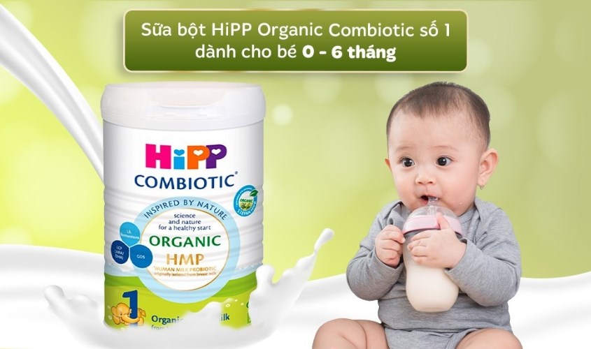 Sữa bột HiPP Organic Combiotic số 1 800g (0 - 6 tháng) Sữa bột HiPP Organic Combiotic số 1 800g (0 - 6 tháng)