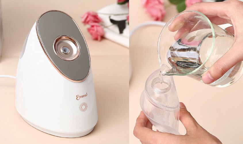 Máy xông hơi mặt Nano Ionic Emmié MC-109