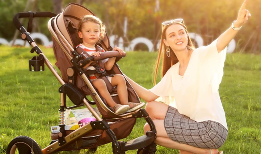 Xe đẩy Belecoo bảo đảm an toàn cho bé