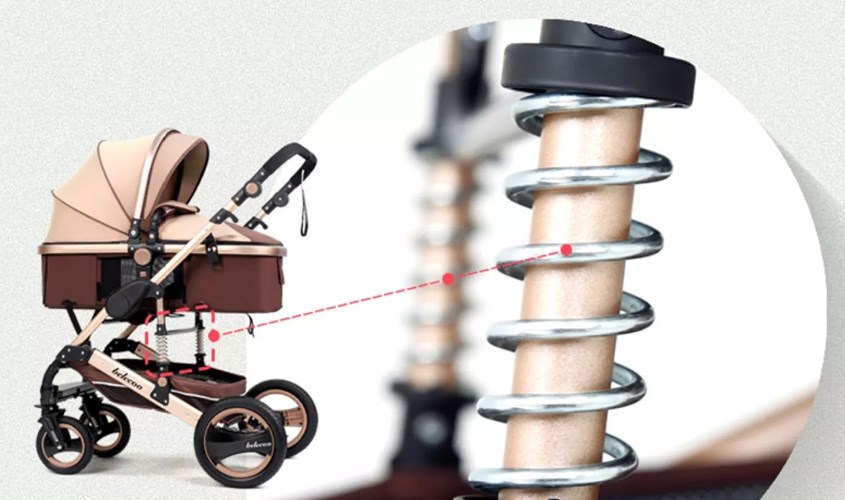 Xe đẩy Belecoo thiết kế đơn giản, an toàn