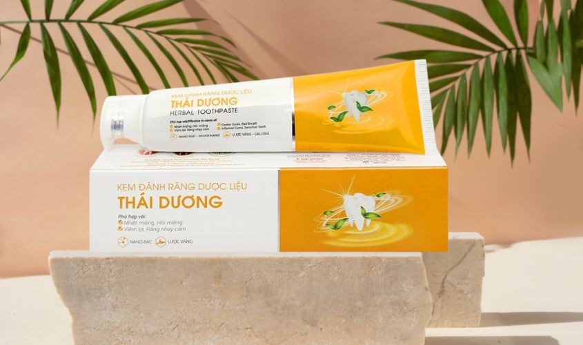 Kem đánh răng dược liệu Thái Dương
