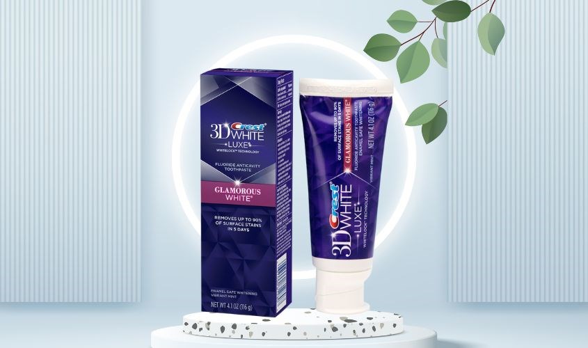 Kem đánh răng Crest 3D White Glamorous White