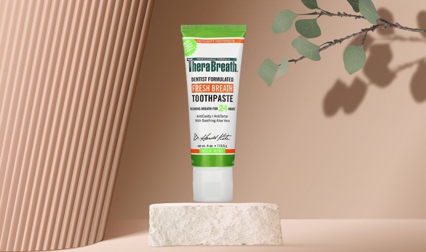 Kem đánh răng TheraBreath Toothpaste 4 Ounce