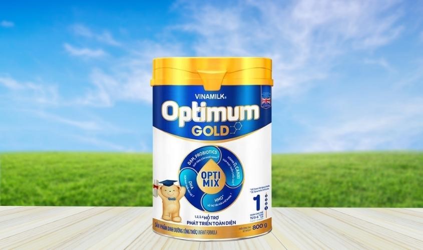 Sữa bột Vinamilk Optimum Gold số 1 800g (0 - 6 tháng)