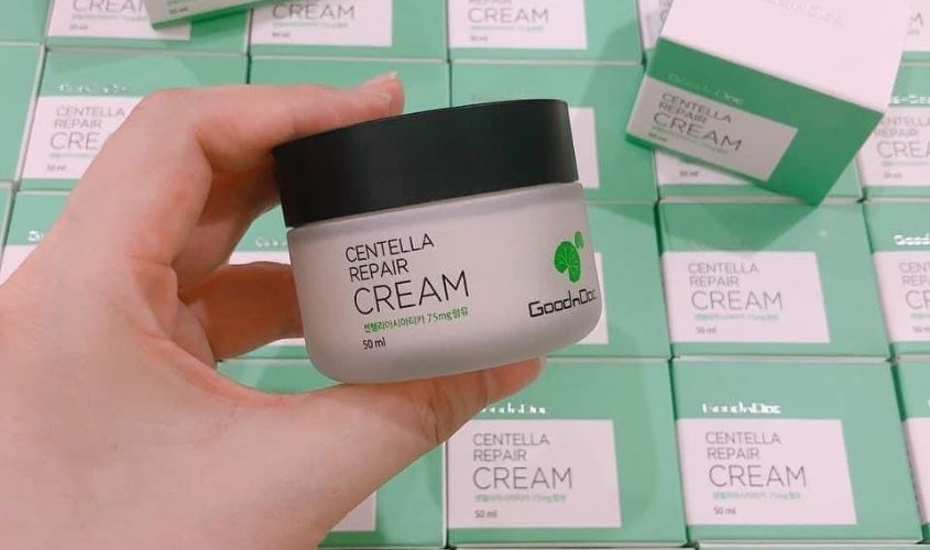 Kem ẩm dưỡng phục hồi rau má Goodndoc