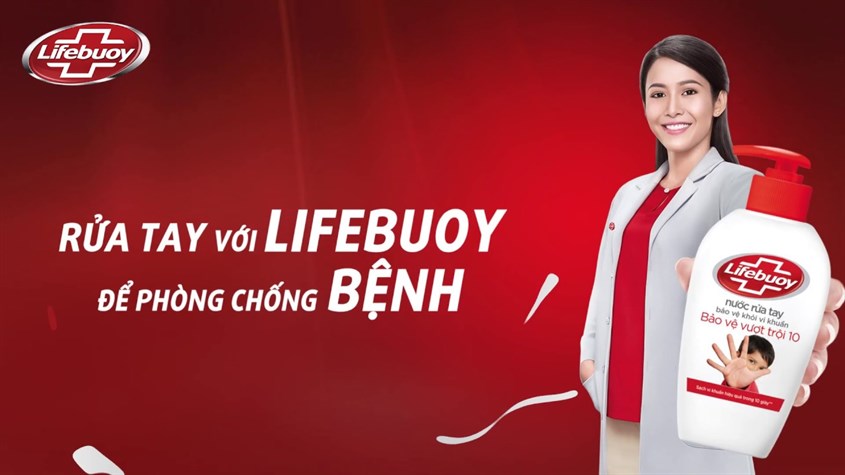 Nước rửa tay Lifebuoy bạc bảo vệ hương dịu nhẹ 444 ml