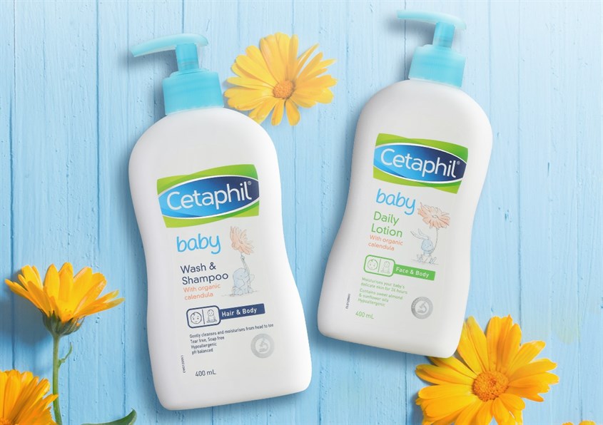 Sữa dưỡng thể hoa cúc hữu cơ cho bé Cetaphil Baby Daily Lotion 399 ml