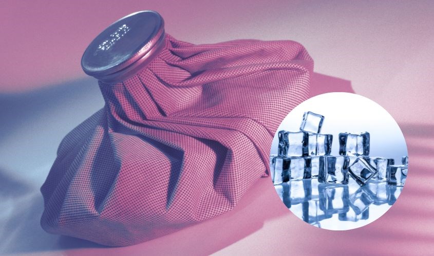 Chườm lạnh để giảm cảm giác ngứa vùng kín