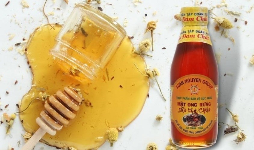 Mật ong rừng nguyên chất pha sữa ong chúa U Minh Xuân Nguyên 200 ml