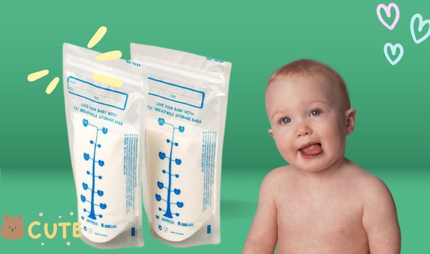 Túi trữ sữa Unimom giữ nguyên vẹn được chất lượng sữa cho bé