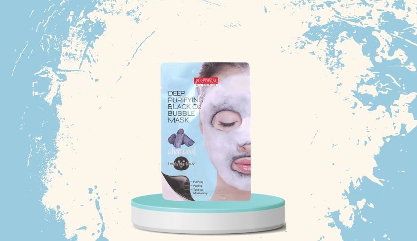 Mặt nạ sủi bọt Than Hoạt Tính làm sạch sâu, thải độc, sáng da Purederm 20g