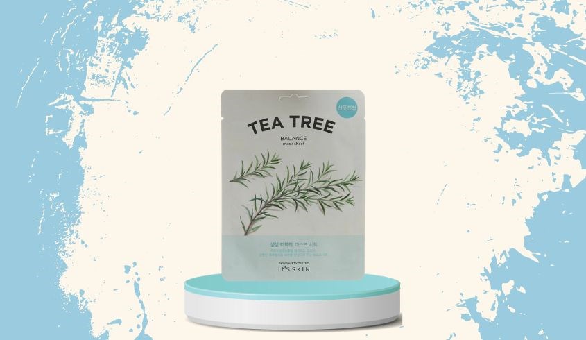 Mặt nạ giấy Tràm Trà cấp ẩm và làm dịu da It