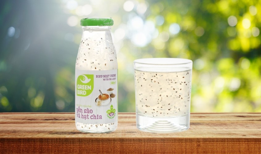 Nước yến sào collagen Green Bird 185 ml (từ 18 tuổi) Nước yến sào collagen Green Bird 185 ml (từ 18 tuổi)